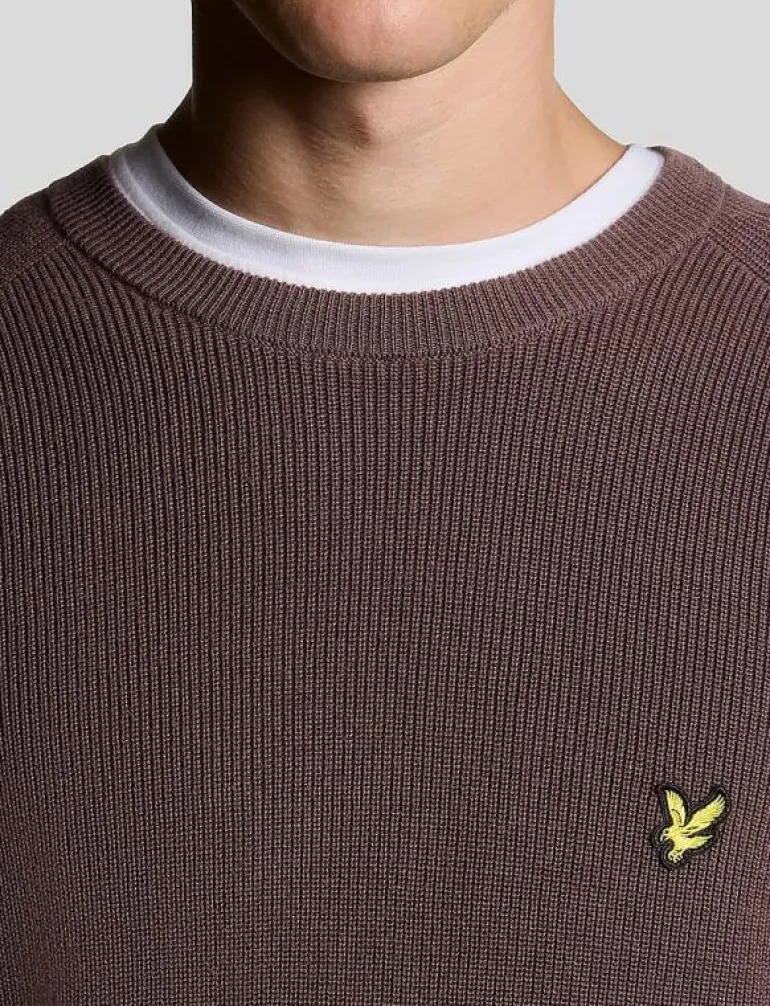Engineered Rib Crew Neck - Rundhalsad