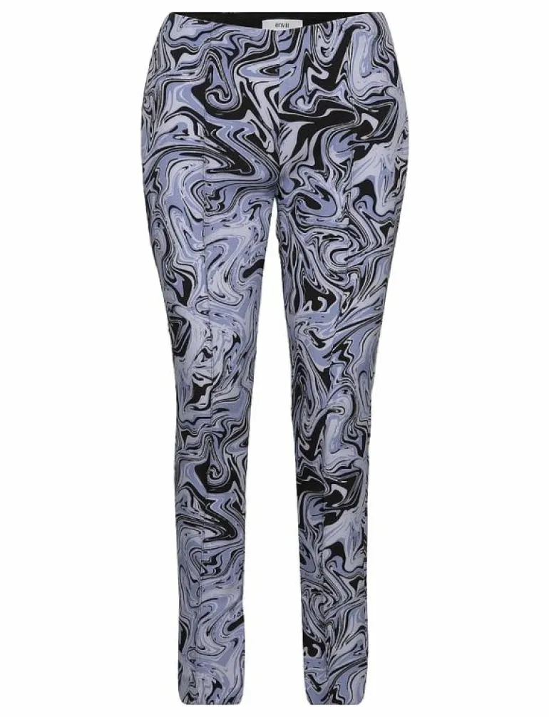 ENHORSE PANTS AOP 6869 - Slim fit-byxor
