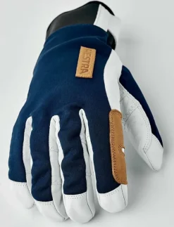 Ergo Grip Active Wool Terry - 5 finger Black/Offwhite - Fingervantar