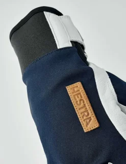 Ergo Grip Active Wool Terry - 5 finger Black/Offwhite - Fingervantar