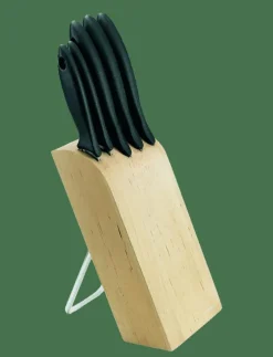 Essential knivblock med 5 knivar - Knivblock