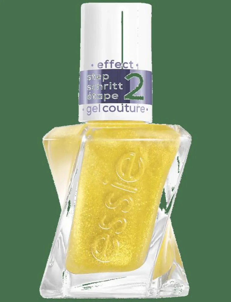 essie gel couture specialeffekt nagellack 565 crushed gold 13,5 ml - Topplack