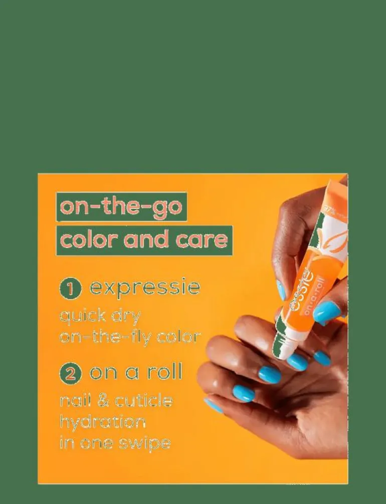 essie On-a-roll Apricot Nail and Cuticle Oil 13,5 ml - Naglar