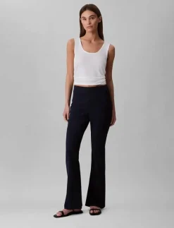 EU STRETCH CREPE STRAIGHT PANT - Kostymbyxor