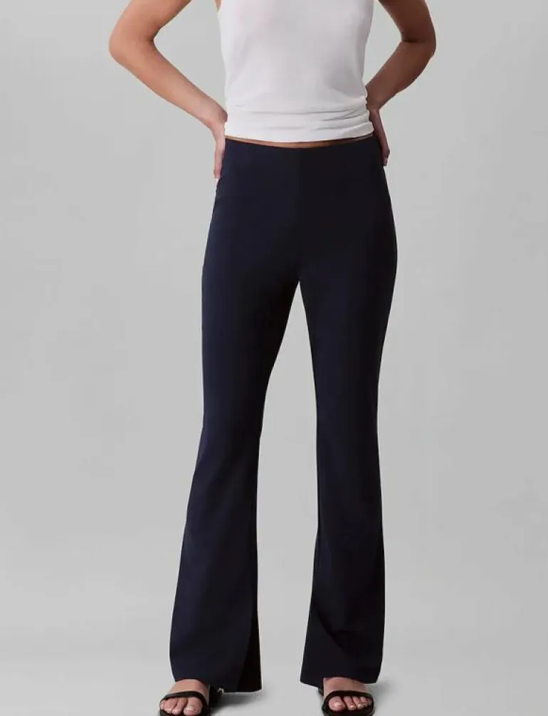EU STRETCH CREPE STRAIGHT PANT - Kostymbyxor