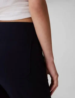 EU STRETCH CREPE STRAIGHT PANT - Kostymbyxor