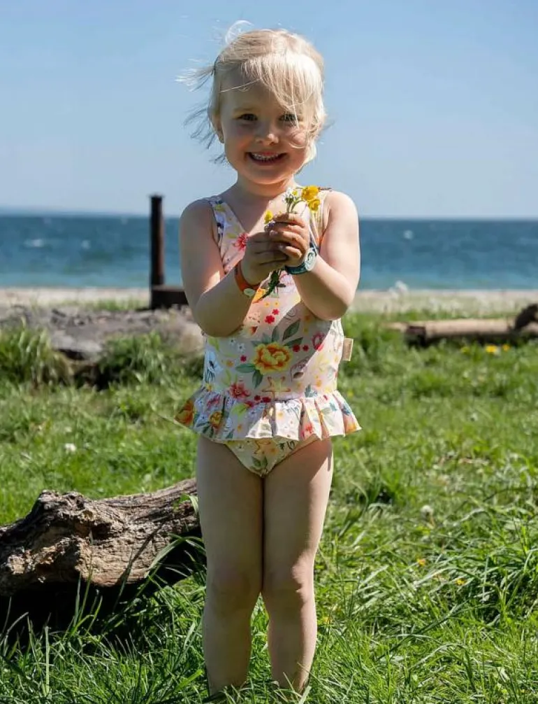 Eva – Badedragt 1-2 år – Ocean Blossom - Baddräkt
