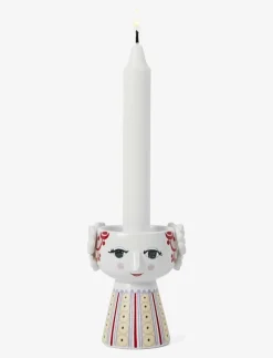 Eva Ljusstake H9.5 cm lavender - Dekoration