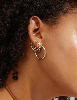 EVE hoop earrings 2-in-1 set - Hoops