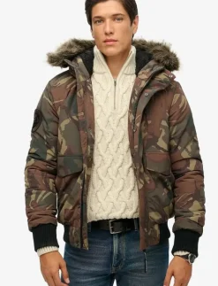 EVEREST HOODED PUFFER BOMBER - Fodrade jackor
