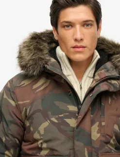 EVEREST HOODED PUFFER BOMBER - Fodrade jackor