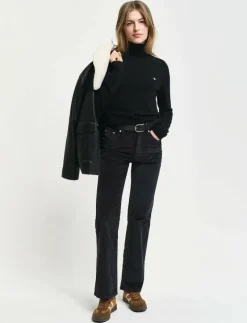 EXTRAFINE LAMBSWOOL BLEND ROLLNECK - Polotröjor