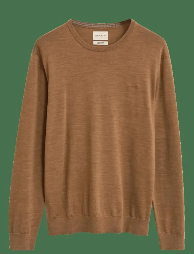 EXTRAFINE MERINO WOOL C-NECK - Rundhalsad