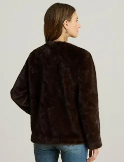 Faux-Fur Coat - Fuskpäls