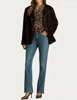 Faux-Fur Coat - Fuskpäls