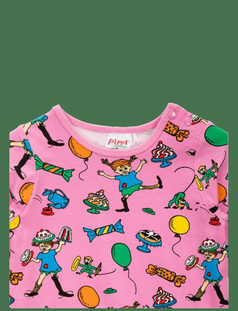 FEST PIPPI MÖSSA - Långärmade babyklänningar