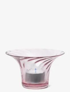 Filigran Optic Anniversary Tealight Holder Ø11 blush - Dekoration