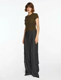 Fine Rib Tee - T-shirts