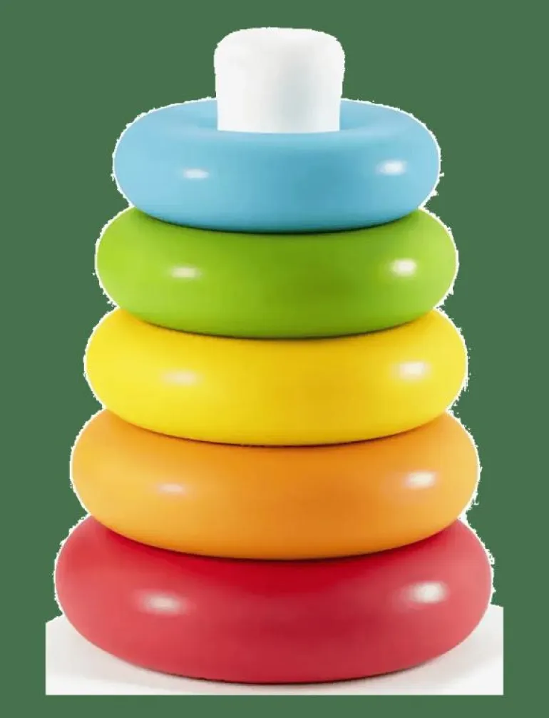 Fisher-Price Eco Rock-a-Stack - Stapelbara klossar