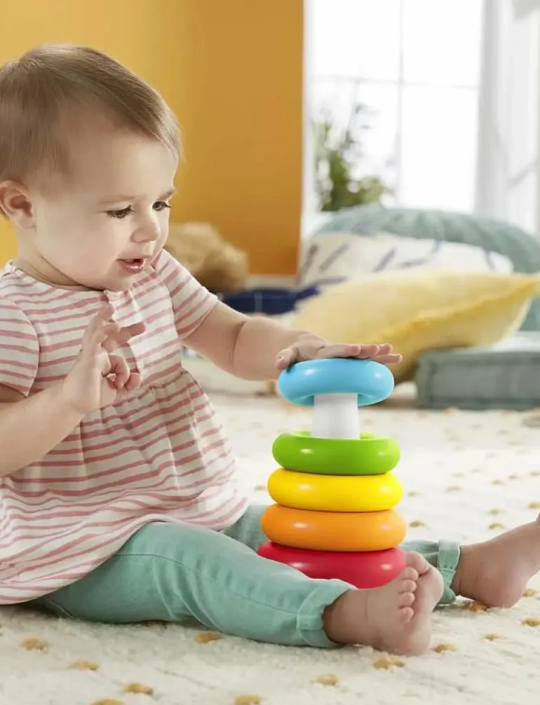 Fisher-Price Eco Rock-a-Stack - Stapelbara klossar