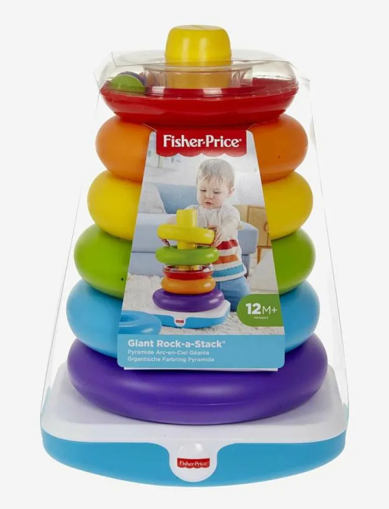Fisher-Price Giant Rock-a-Stack - Stapelbara klossar