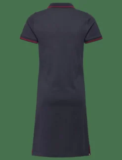 FITTED POLO PIQUE DRESS - Kortärmade vardagsklänningar