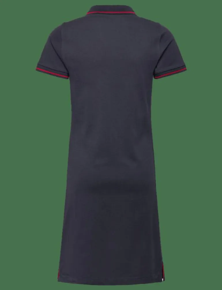 FITTED POLO PIQUE DRESS - Kortärmade vardagsklänningar