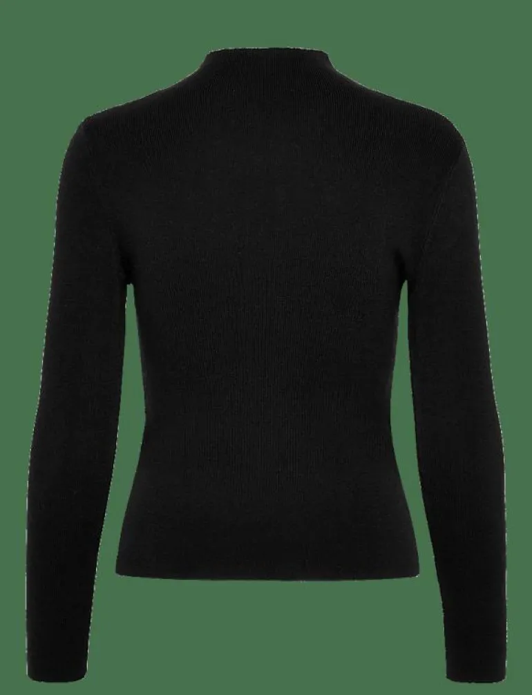 Fitted sweater with perkins neck - Polotröjor