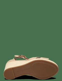 FLAG HIGH WEDGE ESPAD CRISSCROSS - Kilklackar