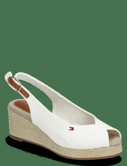 FLAG MID WEDGE ESPAD SLINGBACK - Kilklackar