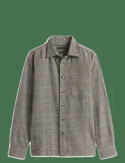 FLANNEL PRINCE OF WALES SHIRT - Flanellskjortor