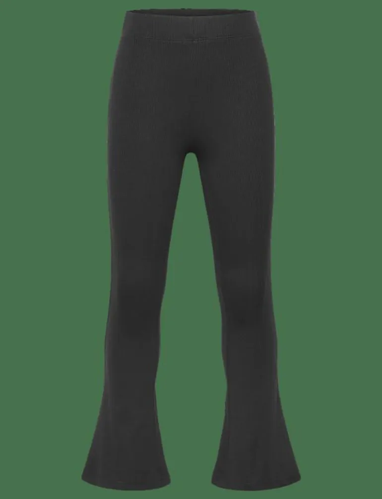 Flared cotton leggings - Leggings