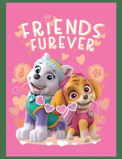 Fleece Paw Patrol - PP 1056 - 100x140 cm - Filtar & täcken