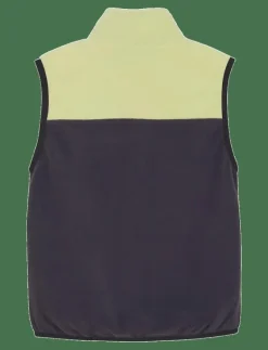 Fleece Waistcoat - Colorblock - Väst