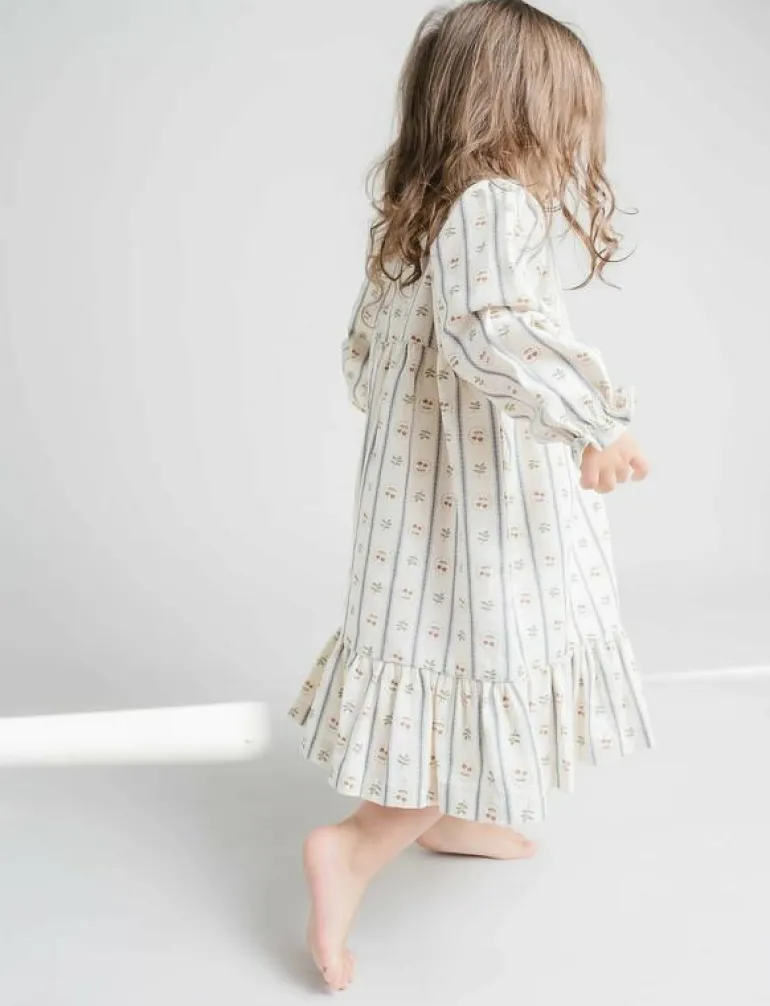 Flicka dress - Långärmade babyklänningar