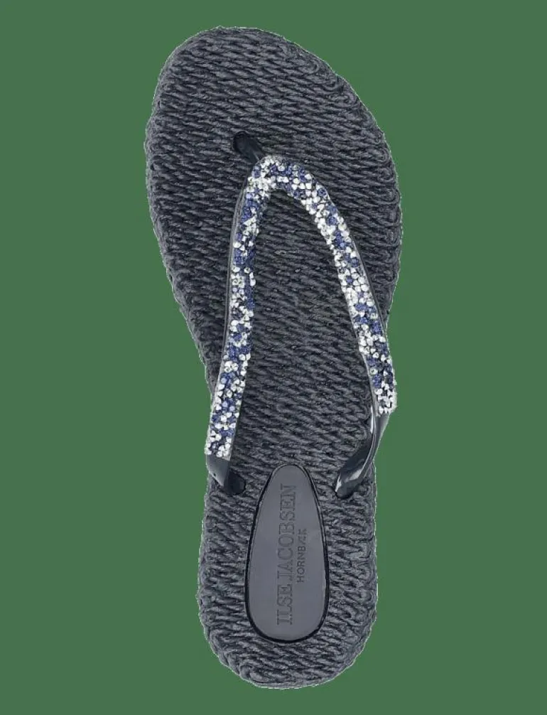 Flip Flops With Rhinestones - Sandaler