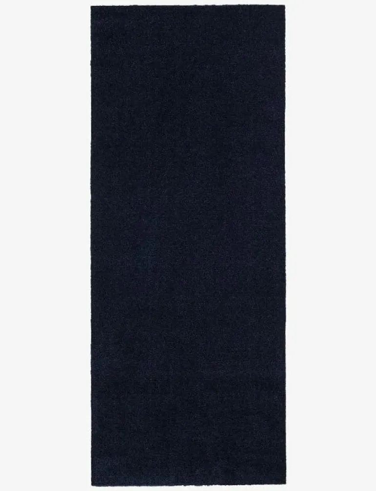 Floor Mat Uni Color Dark Blue - Badrumsmatta