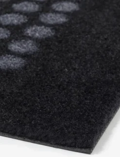 Floormat polyamide, 200x90 cm, dot design - Badrumsmatta