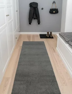 Floormat polyamide, 200x67 cm, unicolor - Hallmattor