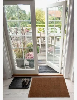 Floormat/carpet cognac 60x90 cm - Badrumsmatta