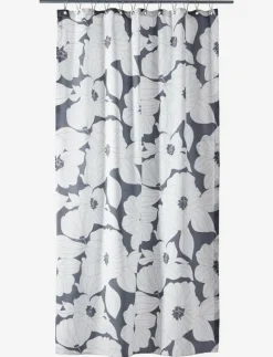 Flora shower curtain w/eyelets 200 cm - Duschdraperier