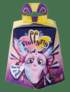 Fluffy Fly Butterfly Plush, Pink - Mjukisdjur