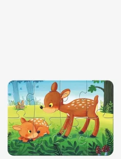 Forest Animal Fun 2/4/6/8p - Klassiska pussel