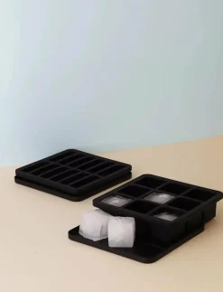 FREEZE-IT Iskubsform med lock H 5 cm black - Isformar