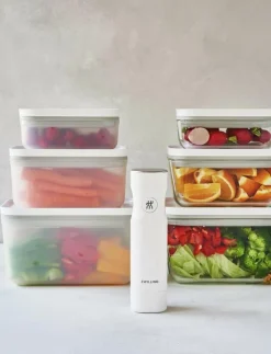 Fresh & Save, Vakuum box set S/M/L St-Gr plast - Vakuumpump