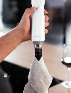 Fresh & Save, Vakuum vinförslutare Grå - Vinöppnare & Korkskruvar