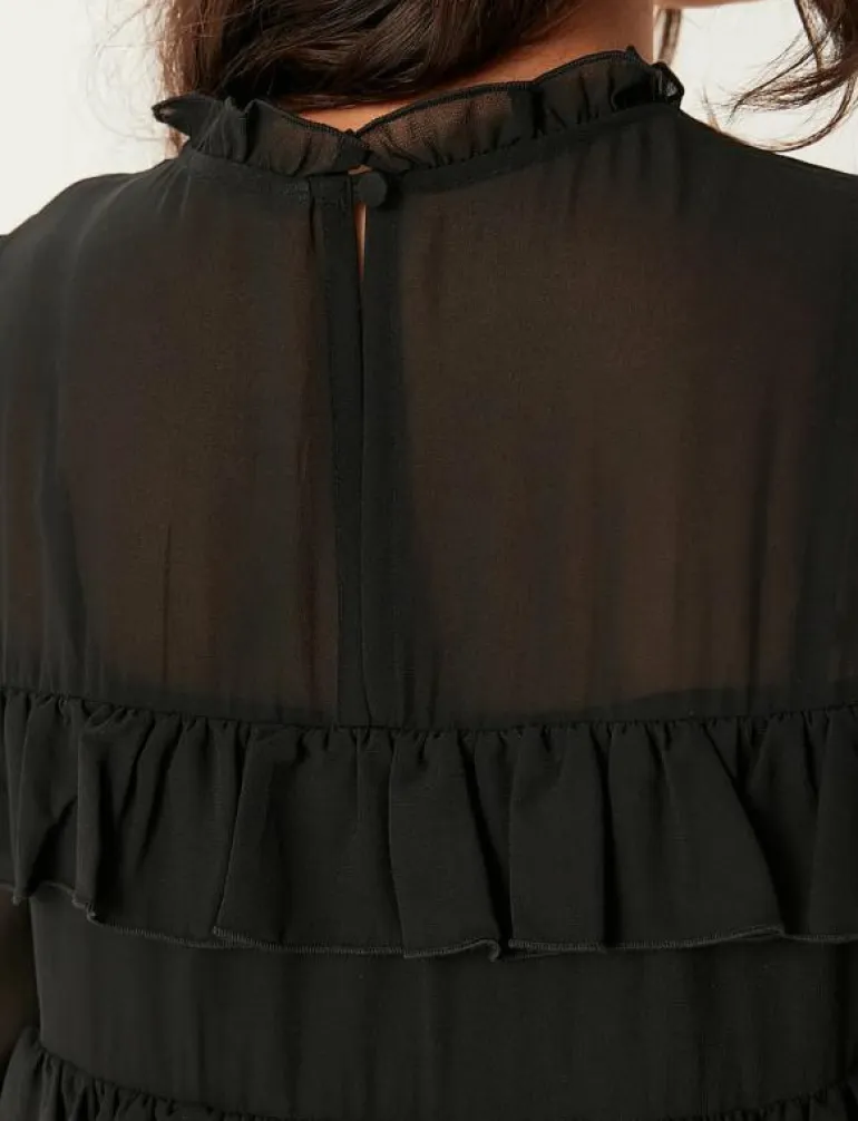 Frill Short Dress - Korta klänningar