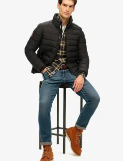 FUJI EMB PADDED JACKET - Fodrade jackor