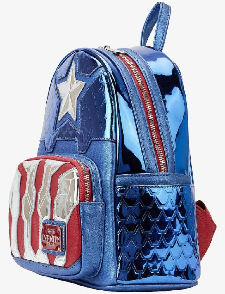 Funko! Loungefly Mini Backpack 2 SHINE CAPTAIN AME - Ryggsäckar