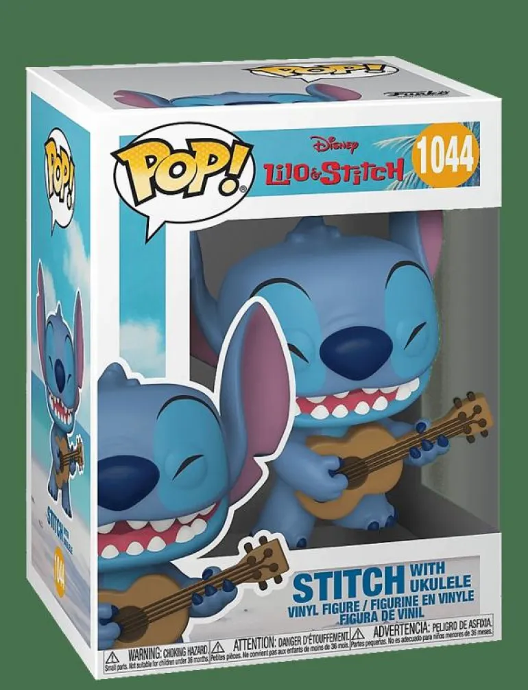 Funko POP Vinyl Lilo and Stitch Stitch w Ukelele - Film & Sagofigur